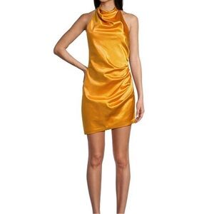 GB  Shimmering Gold Mini Dress